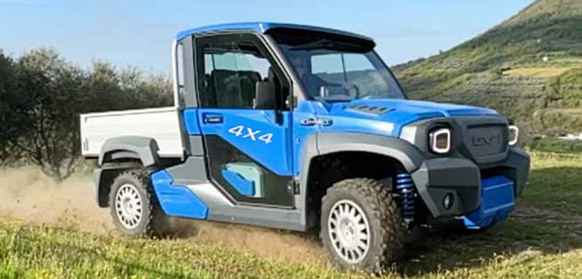 EVI Elektro-Nutzfahrzeug mit Aufbau