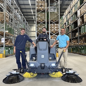Kärcher Kehrsaugmaschine für Bettermann