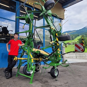 Krone Vendro 680 für Familie Gasser