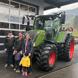 Fendt 314 Vario für die Lohnunternehmung Burch
