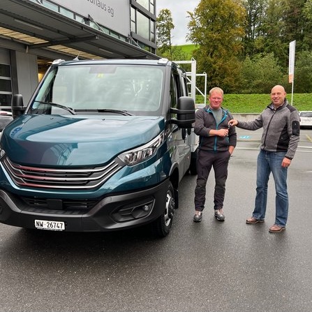 Neuer IVECO Daily für H+R Durrer GmbH