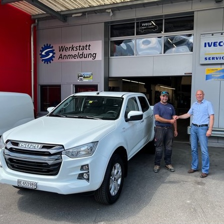 Neuer ISUZU D-Max für Hami-Agades AG